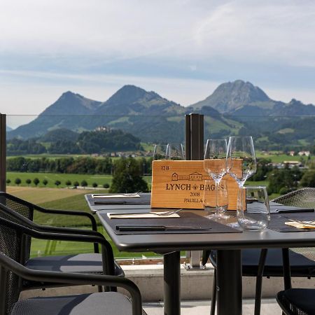 Les Montagnards Hotel Broc ภายนอก รูปภาพ