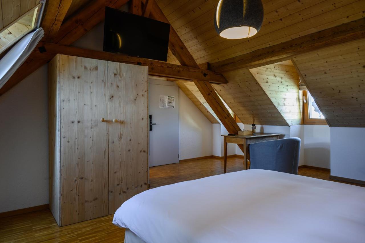 Les Montagnards Hotel Broc ภายนอก รูปภาพ