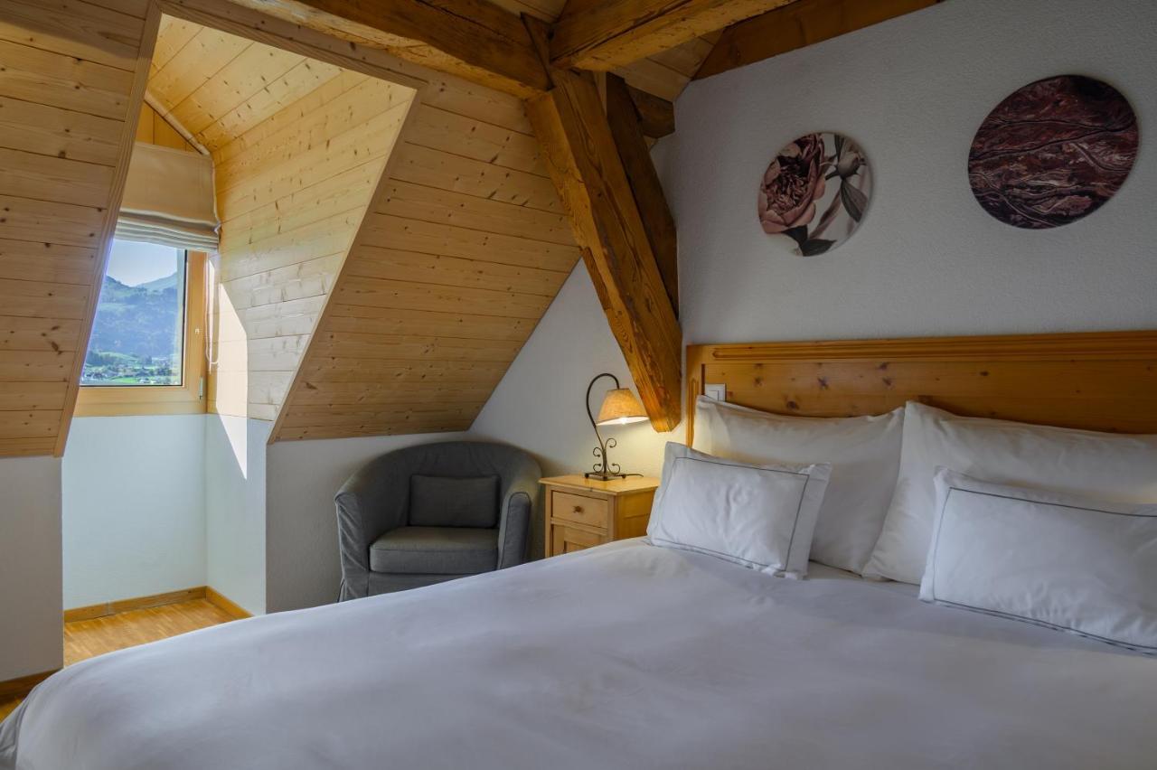 Les Montagnards Hotel Broc ภายนอก รูปภาพ