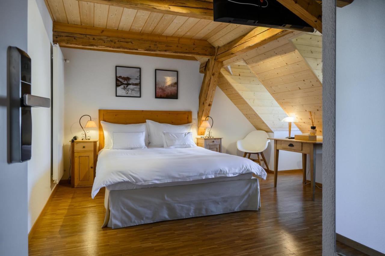 Les Montagnards Hotel Broc ภายนอก รูปภาพ