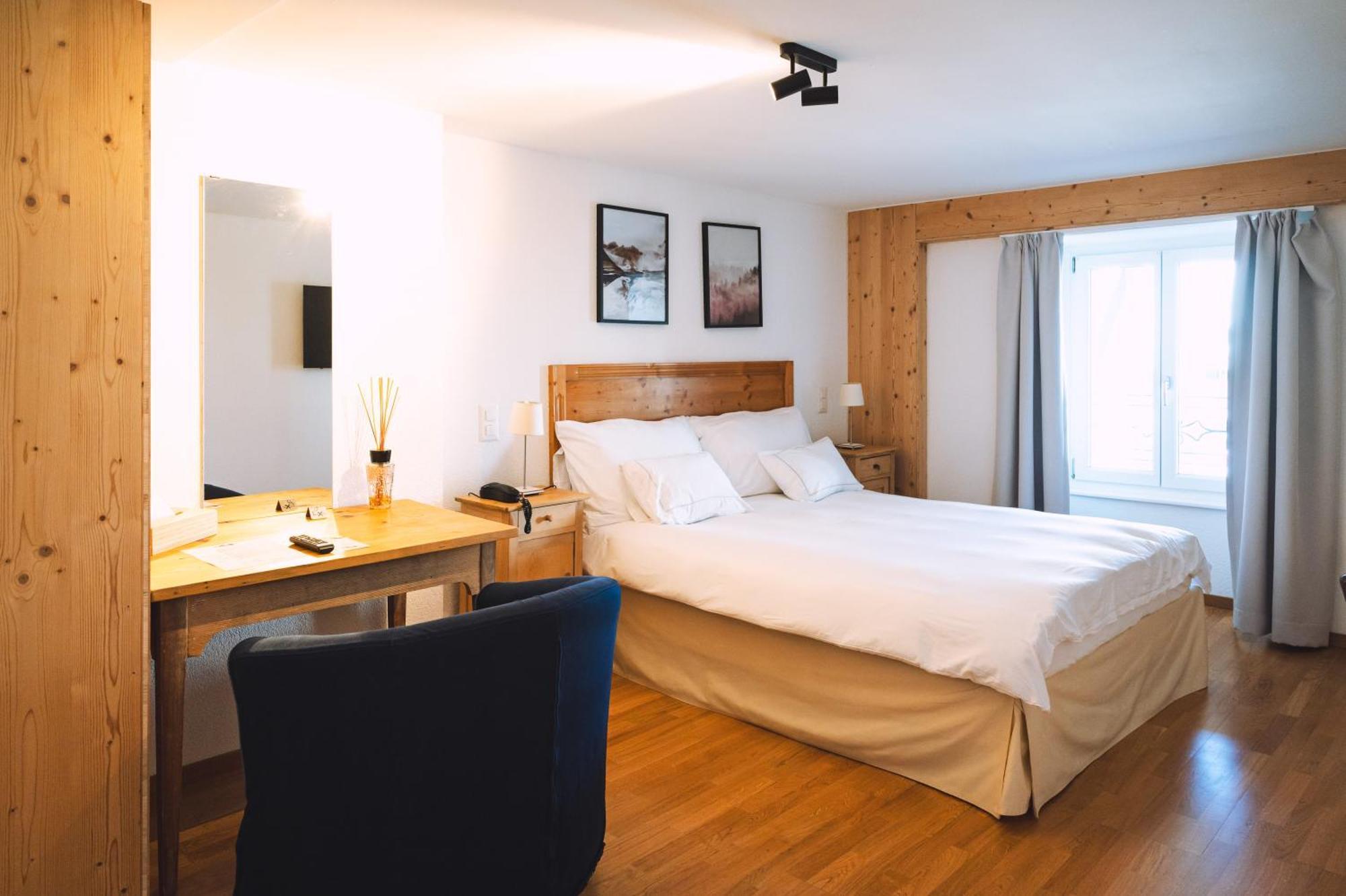 Les Montagnards Hotel Broc ภายนอก รูปภาพ