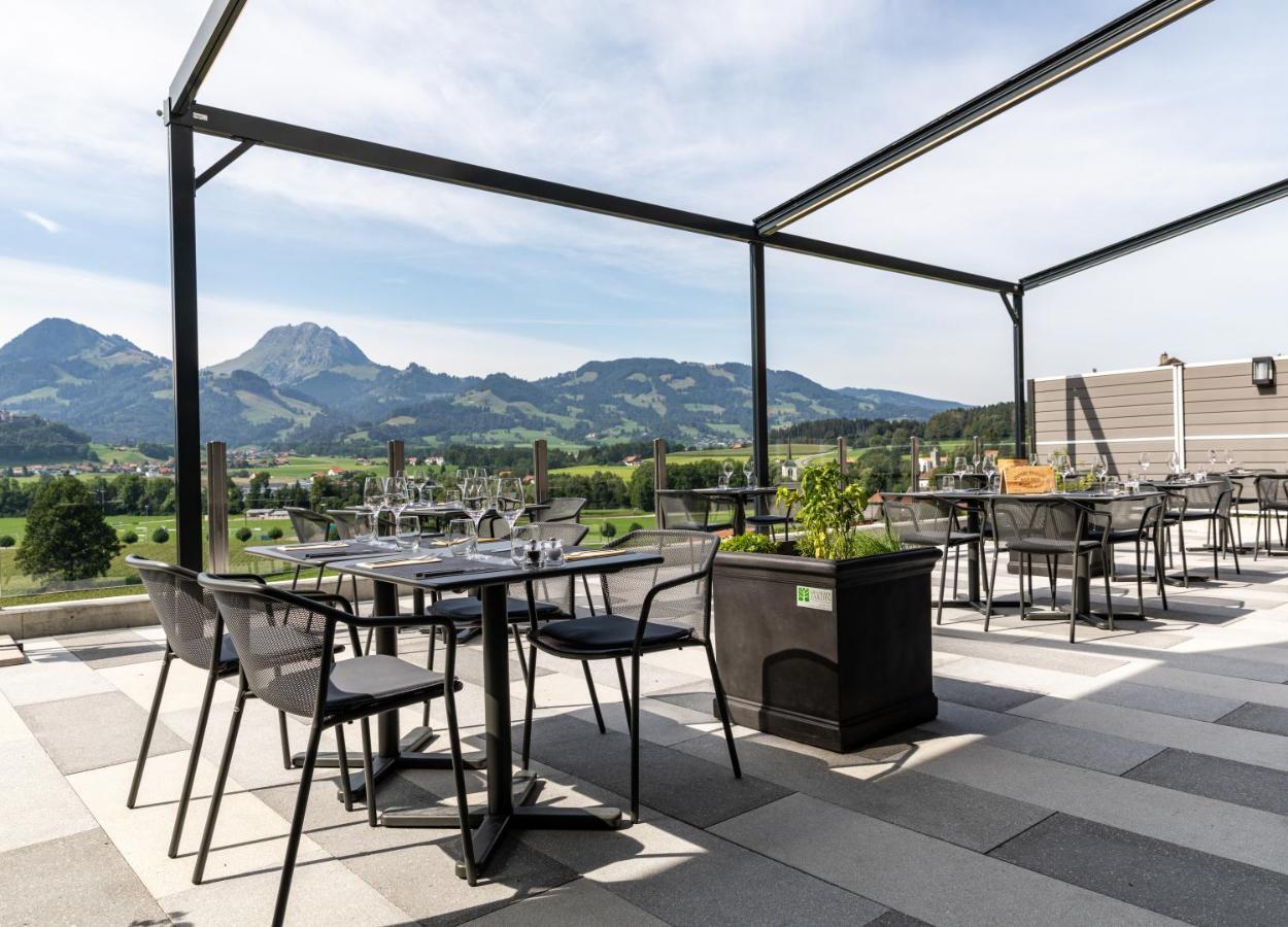 Les Montagnards Hotel Broc ภายนอก รูปภาพ